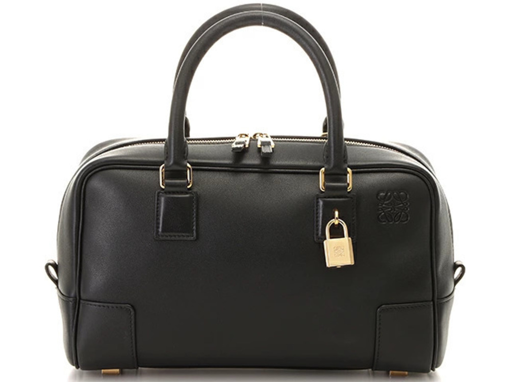 Loewe Amazona handbag black calfskin